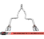 AWE Track Edition Abgasanlage / Sportauspuff für Dodge Challenger 6.2 Hellcat und 6.4