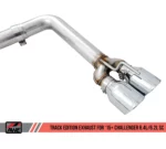 AWE Track Edition Abgasanlage / Sportauspuff für Dodge Challenger 6.2 Hellcat und 6.4