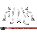 AWE Track Edition Abgasanlage / Sportauspuff für Dodge Challenger 6.2 Hellcat und 6.4