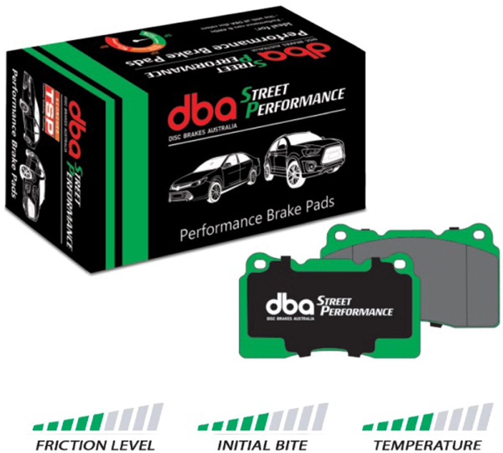 DBA (DB9011SP) Bremsbeläge passend für die Vorderachse Ford Mustang 2.3 EcoBoost 2015 -2023