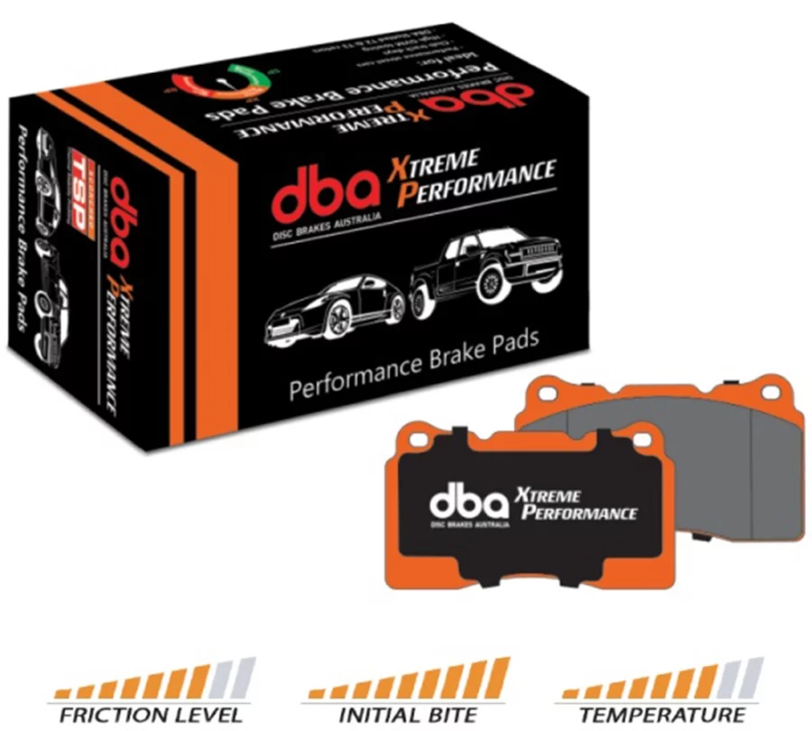 DBA (DB9011XP) Bremsbeläge passend für die Vorderachse Ford Mustang 2.3 EcoBoost 2015 -2023