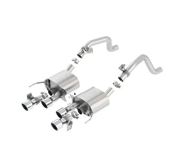 BORLA S-Type 11855 Axle-Back uitlaatsysteem voor Chevrolet Corvette C7 Stingray
