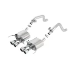BORLA ATAK 11863 Sistema di scarico Axle-Back per Chevrolet Corvette C7 Stingray