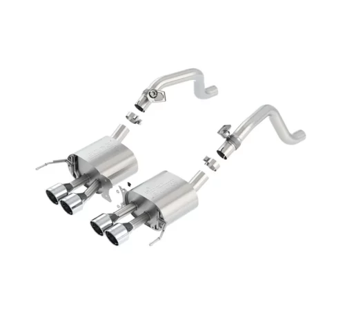 BORLA ATAK 11863 Axle-Back Auspuffanlage für Chevrolet Corvette C7 Stingray