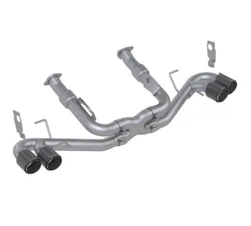 MBRP S70423CF (old S70402CF) sports exhaust / exhaust system with carbon tailpipes for Chevrolet Corvette C8