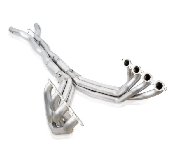 Stainless Works 1 7/8" spruitstuk met high-flow katalysatoren en X-pipe voor Chevrolet Corvette C7