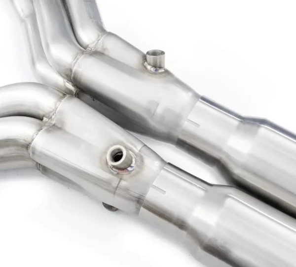 Stainless Works 1 7/8" spruitstuk met high-flow katalysatoren en X-pipe voor Chevrolet Corvette C7