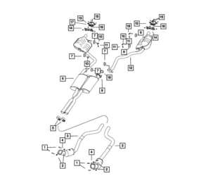 Il componente è indicato con il riferimento #4 nell'illustrazione.