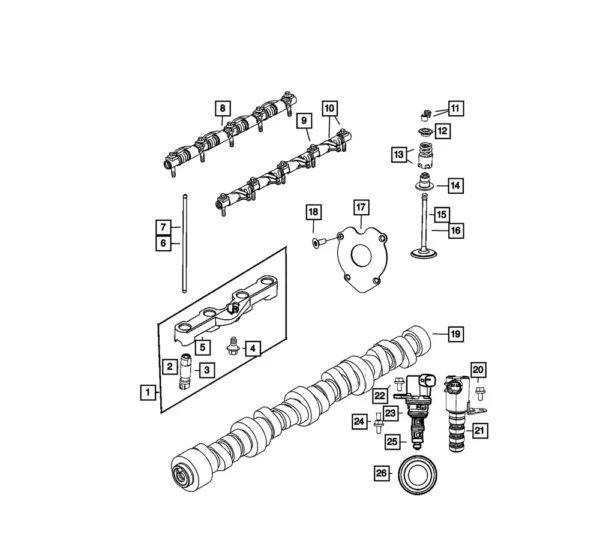 You will find the part as reference #7 in the illustration