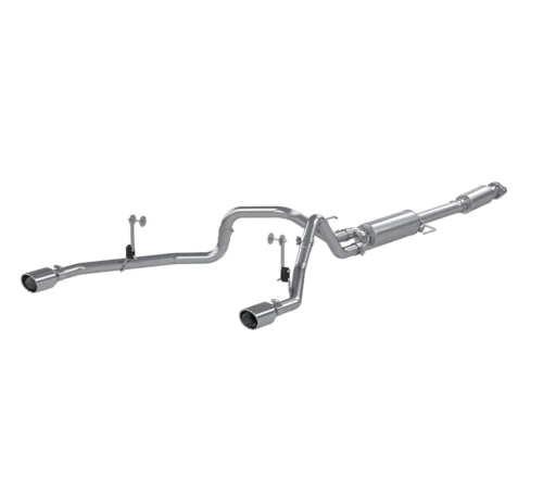 MBRP S5215409 Cat-Back Street Series sports exhaust suitable for Ford F-150 2.7 / 3.5 EcoBoost & 5.0 model years 2021-2023