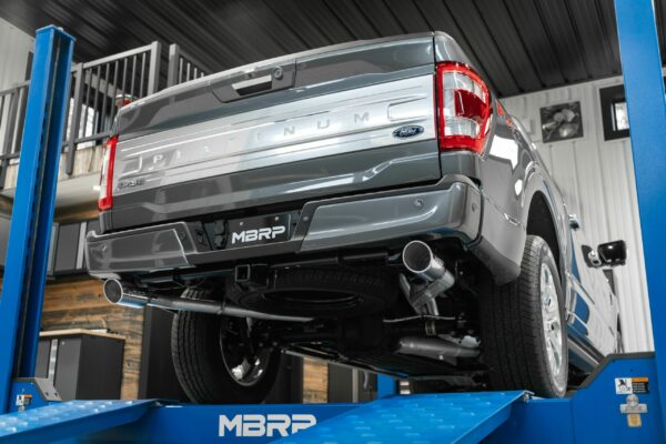 MBRP S5215409 Cat-Back Street Serie Sportauspuff passend für Ford F-150 2.7 / 3.5 EcoBoost & 5.0 Modelljahre 2021-2023