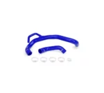 Blue Mishimoto Silicone Radiator Hose Set for Chrysler 300C, Dodge Challenger and Charger 6.4