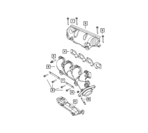 The part can be found as reference # 1 in the illustration