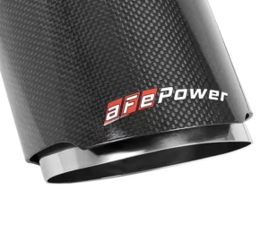 aFe 49C32068-C MACH Force Carbon Exhaust Tips for Dodge Charger