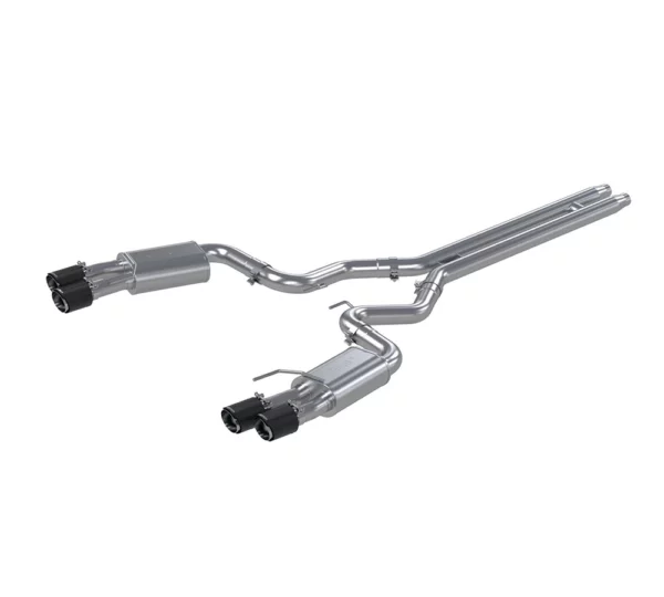 MBRP S72053CF Dubbele Cat-Back Straatprofiel Ford Mustang GT 5.0