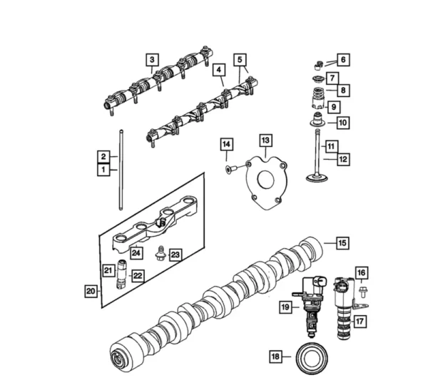 You will find the part as reference #19 in the illustration