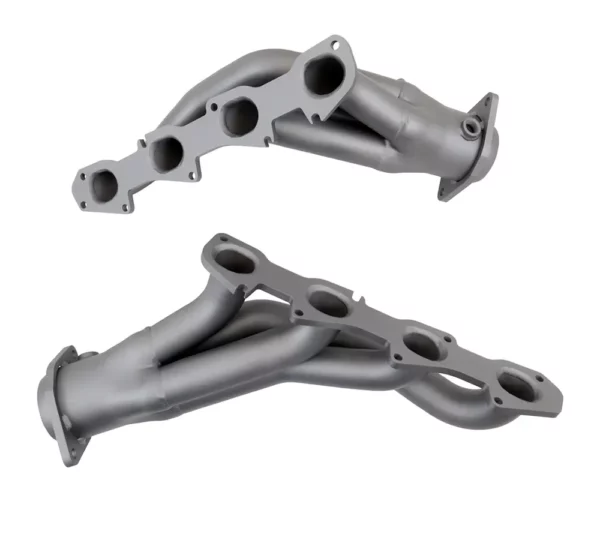 BBK 1-7/8 Shorty spruitstuk 4019 voor Chrysler 300C SRT, Dodge Challenger en Charger SRT en Hellcat (titanium-keramisch gecoat)