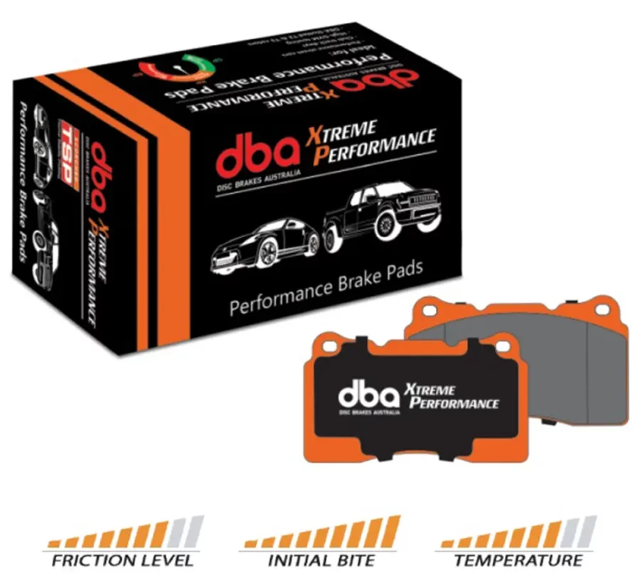 DBA Brake Pads DB8805XP for Chevrolet Camaro 6.2 from 2010 to 2015 (Rear Axle)