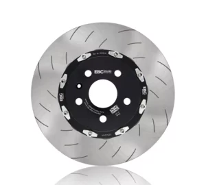 EBC Swept-Groove High-Carbon Brake Discs for Chrysler 300C SRT from 2015 to 2020 (390mm)