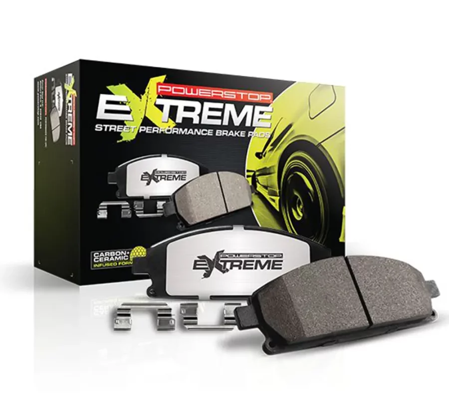 PowerStop Z26-1053 Extreme Street brake pads for Chevrolet Camaro 6.2 from 2010 to 2015 (rear axle)