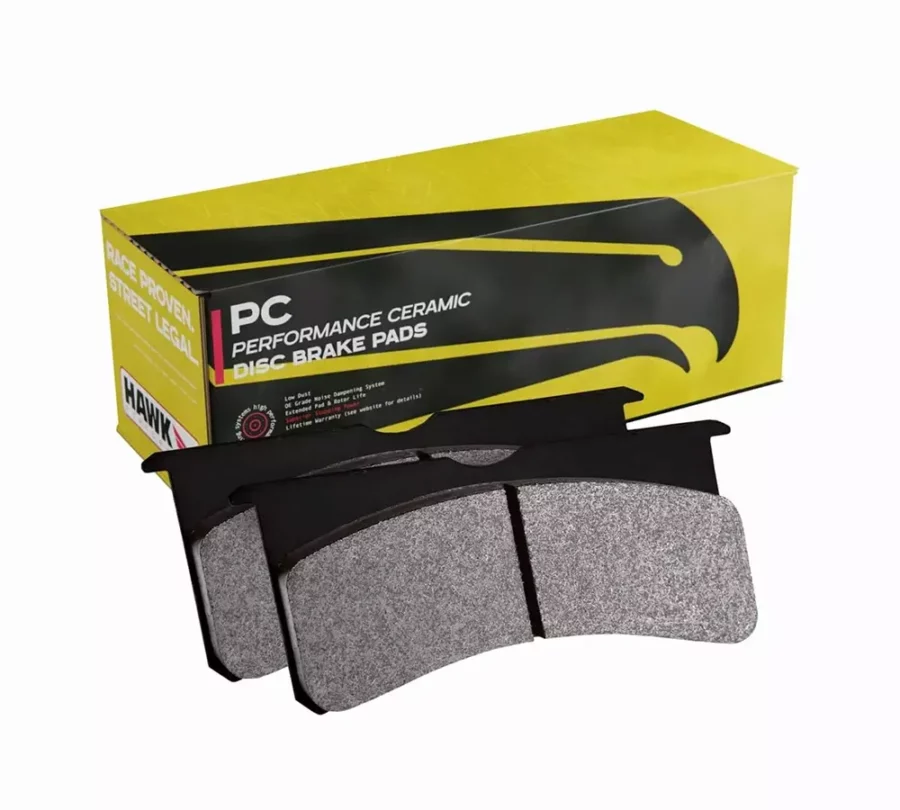 Hawk Performance high-performance ceramic brake pads HB649Z.605 for Dodge Charger SRT & Hellcat (front axle)