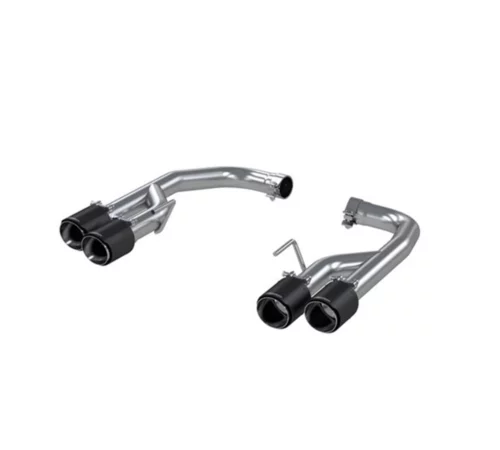 MBRP S72113CF Race Profile Axle-Back Abgasanlage passend für Ford Mustang GT / Mach 1 / Bullitt