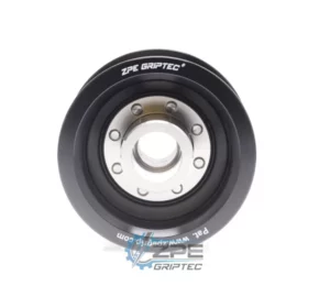 ZPE GripTec® 2.85" 10-rib Black Pulley & Hub Kit for Dodge Challenger, Charger, Durango Hellcat, Jeep Trackhawk and RAM TRX