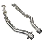 Kooks 2" manifold with High Output Green catalytic converters for Jeep Trackhawk