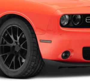 Raxiom Axial Series LED side marker lights (black tinted) for Dodge Challenger 2015 - 2023