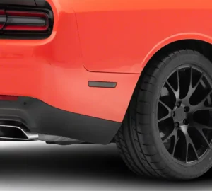 Raxiom Axial Series LED side marker lights (black tinted) for Dodge Challenger 2015 - 2023