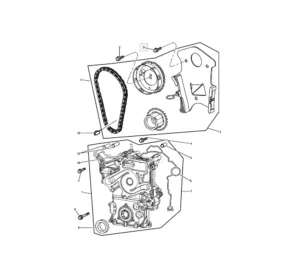 Il componente è indicato con il riferimento #3 nell'illustrazione.