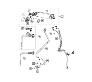 Il pezzo si trova come riferimento #1 nell'illustrazione