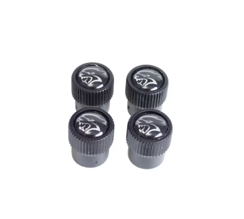 Mopar Valve Stem Caps with Hellcat logo