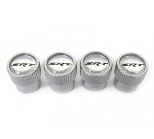 Mopar Valve Stem Caps with SRT Logo