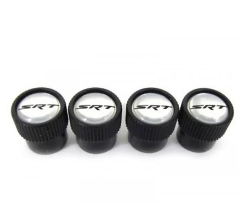 Mopar Valve Stem Caps with SRT Logo