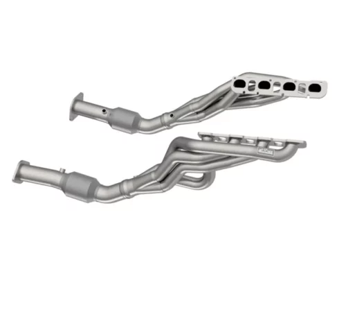 Kooks 1-7/8" manifold with High Output Green catalytic converters for RAM TRX