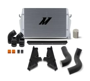 Kit intercooler Mishimoto Performance per Ram 6.7L Cummins (2019+) - radiatore argento, tubi neri
