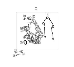Il pezzo si trova come riferimento # 5 nell'illustrazione