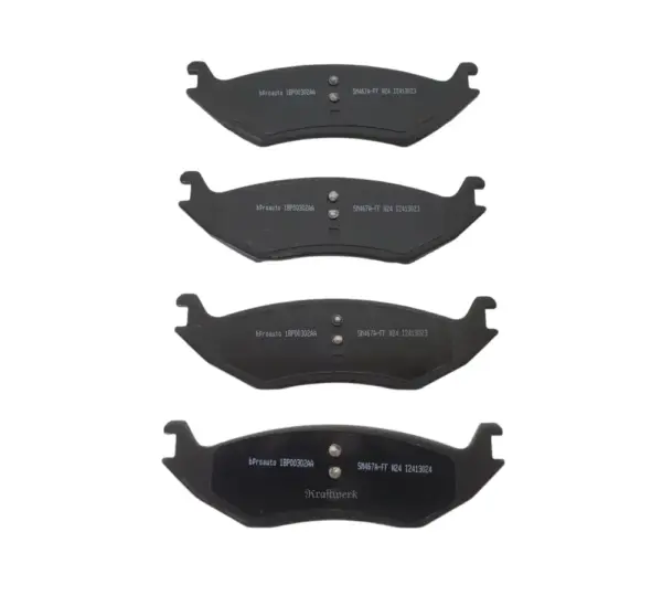 bproauto brake pads 1BP00302AA for RAM 3.0, 3.6, 3.7, 4.7, 5.7 and 8.3 from 2002 - 2018 and Classic 2019 - 2023 (rear axle)