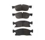 Oryginalne klocki hamulcowe Mopar 68052369AE do Jeep Grand Cherokee 3.0, 3.6 i 5.7 od 2011 do 2022 (oś przednia)