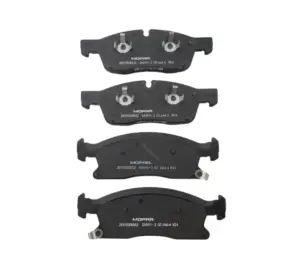 Originální brzdové destičky Mopar 68516695AC pro Dodge Durango 3.6 a 5.7 od roku 2021 do roku 2025 (přední náprava)