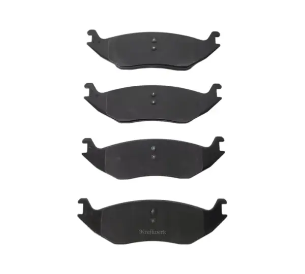 Genuine Mopar brake pads 68334863AA for Dodge Durango 3.7, 4.7 and 5.7 from 2004 to 2009 (rear axle)
