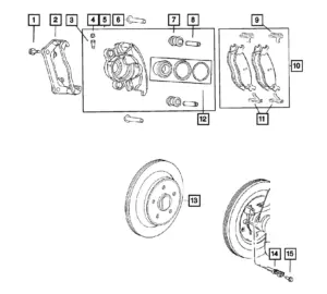 Il componente è indicato con il riferimento #10 nell'illustrazione.