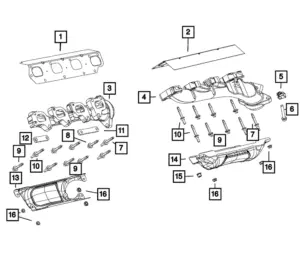 Onderdeel kan worden gevonden als referentie #14 in illustratie