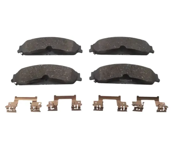 Klocki hamulcowe Mopar (68147681AD) do Chrysler, 300C, Dodge, Challenger, Charger i Magnum 3.5, 3.6 i 5.7 (oś przednia) od 2005 do 2018 roku