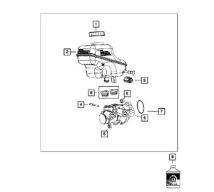 The part can be found as reference # 7 in the illustration