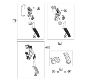 Het onderdeel is te vinden als referentie #1 in de afbeelding