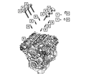 Condensatore di accensione Mopar (68080837AB) - immagine 3