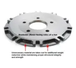 Paragon Performance Bremsscheiben für Dodge Durango 6.4 SRT (Vorderachse)