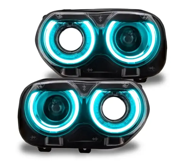 Kit de luces diurnas ORACLE Lighting ColorSHIFT® RGB+W para Dodge Challenger de 2015 a 2023